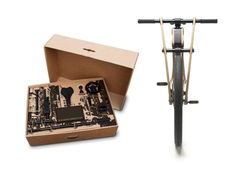 Bicycles delivered online assembled